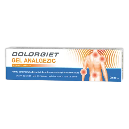 Poza produs Dolorgiet gel analgezic, Zdrovit | 100 ml