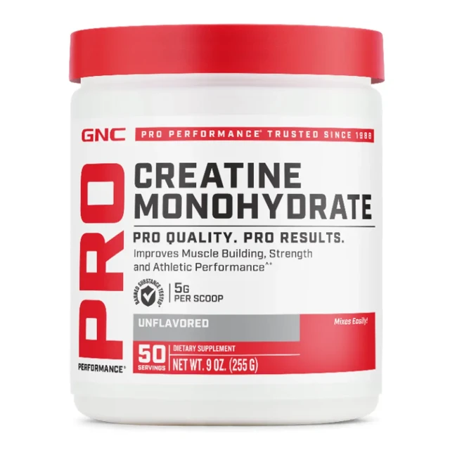 PRO PERFORMANCE Creatine Monohydrate, GNC | 255 g pulbere — poza produs 1/2