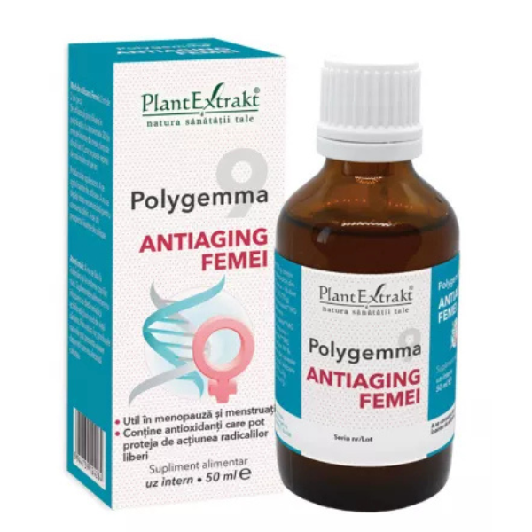 Poza produs POLYGEMMA NR.9 SENIORI FEMEI 50+ 50ML