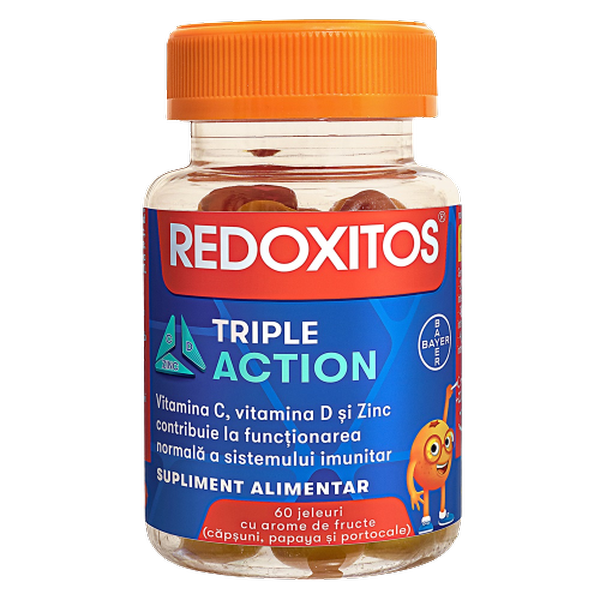 Poza produs REDOXITOS TRIPLE ACTION X 60 JELEURI BAYER