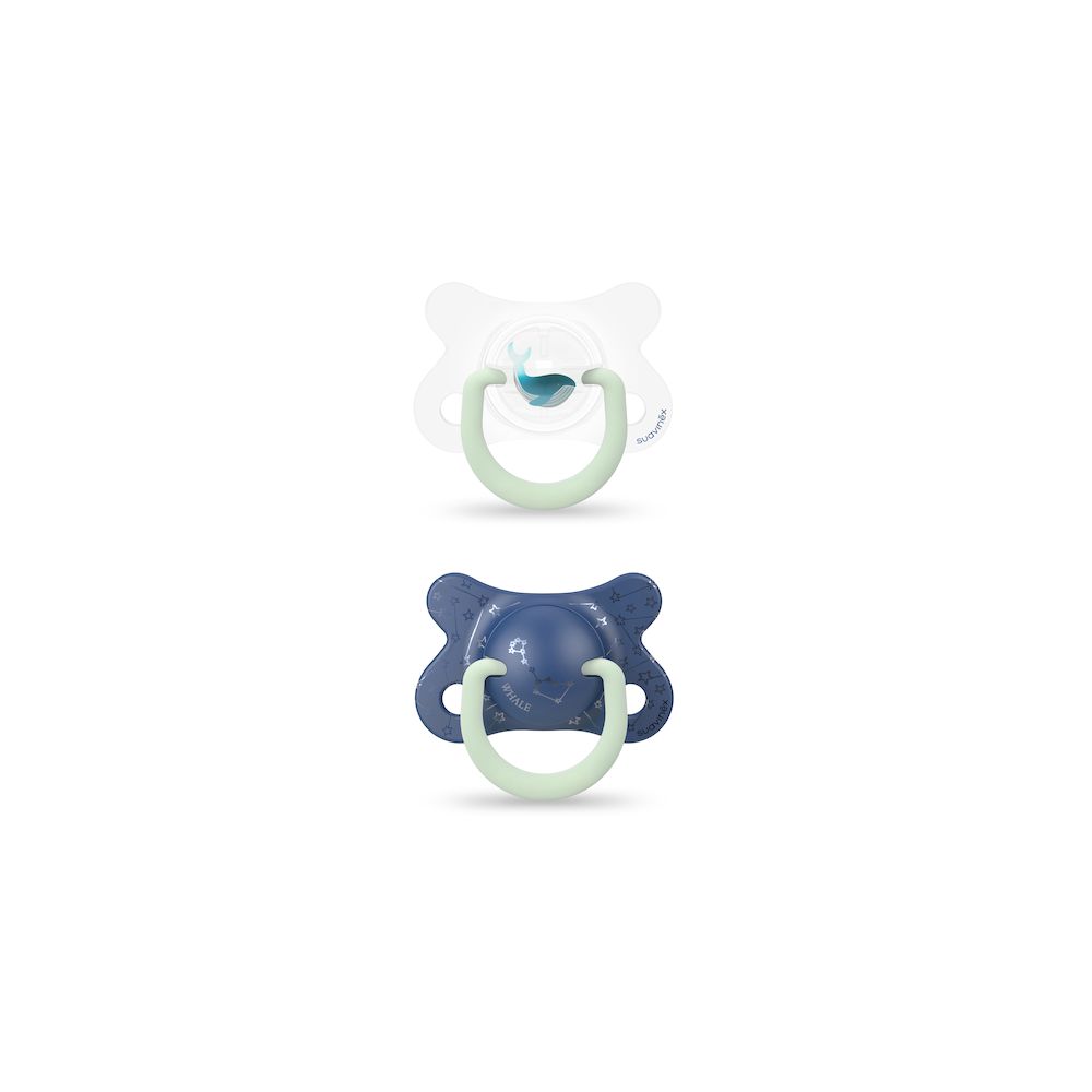 Poza produs SUZETA SILICON FIZIO DE NOAPTE -2-4L BALENA BLEU 2BUC 3306877