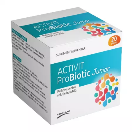 Poza produs Activit ProBiotic Junior, Aesculap | 20 plicuri