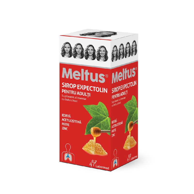 Poza produs Meltus sirop Expectolin adulti, Labormed Pharma | 100 ml
