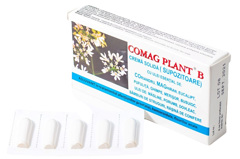 Comag Plant B supozitoare, Elzin Plant | 10 supozitoare