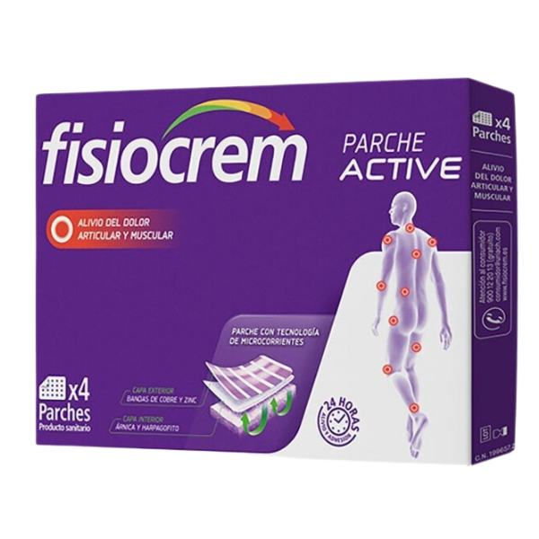 Poza produs Fisiocrem Active Patch, Uriach | 4 plasturi