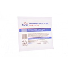 Plasture steril Pore 10CM X 10CM, Minut