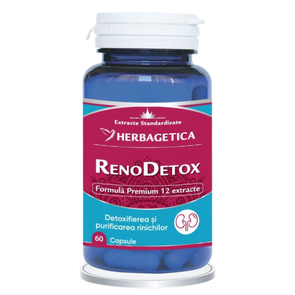 Poza produs RenoDetox, Herbagetica | 60 capsule