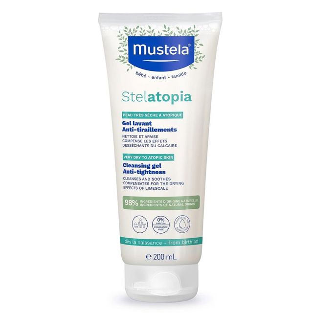 Poza produs Gel de curatare pentru piele uscata si atopica Stelatopia, Mustela | 200 ml