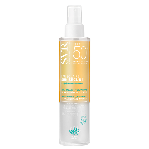 Poza produs SVR SUN SECURE APA SOLARA SPF50+ BIODEGRADABILA 200ML