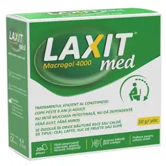 LAXIT MED 20 PLICURI X10G