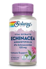 Echinacea Angustifolia 125 mg Solaray, Secom | 60 capsule vegetale