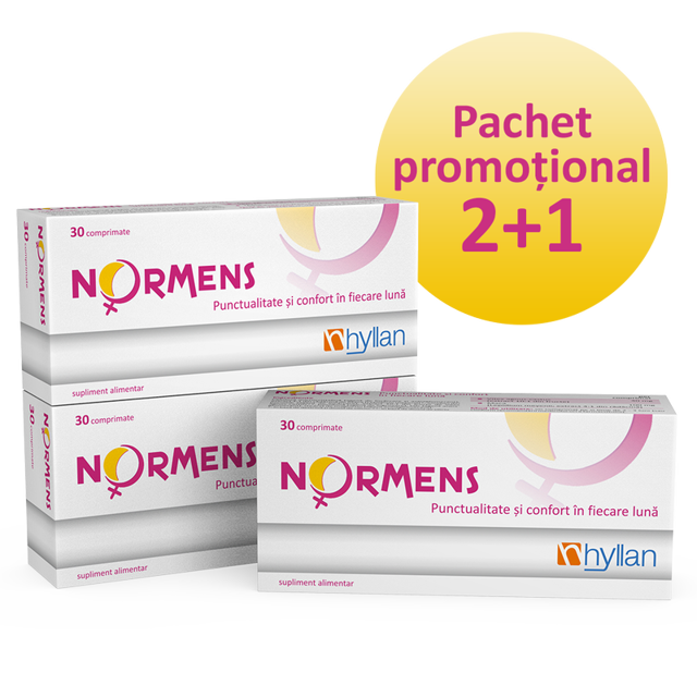 Poza produs Pachet Normens (2 + 1), Hyllan | 30 comprimate