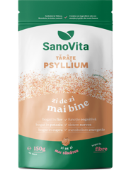 Tarate de Psyllium, Sanovita | 150 g