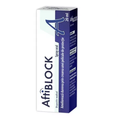 Poza produs AftiBlock spray, Zdrovit | 20 ml