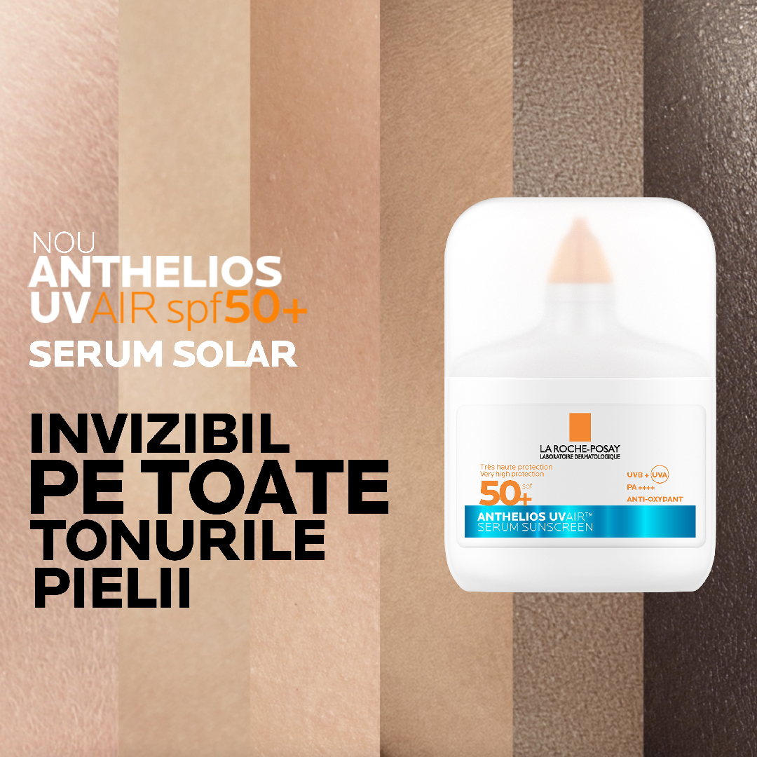 Poza produs Anthelios Uvair ser de fata SPF 50+, La Roche-Posay | 50 ml