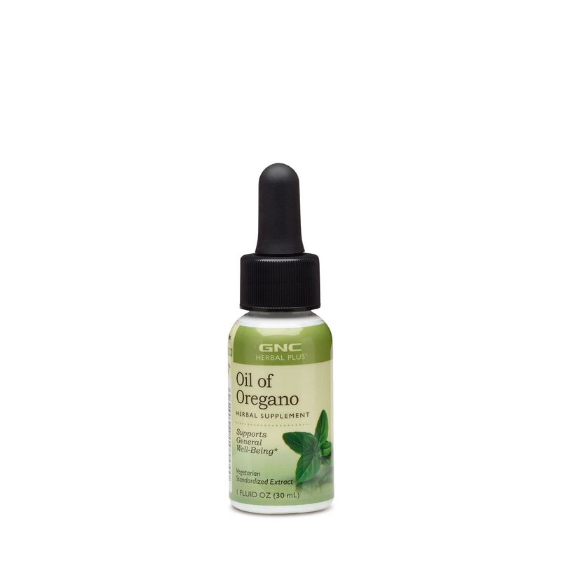 Poza produs GNC Herbal Plus Oil of Oregano 30mg | 30ML