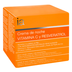 Crema antiage de noapte cu Vitamina C si resveratrol, Interapothek | 50 ml