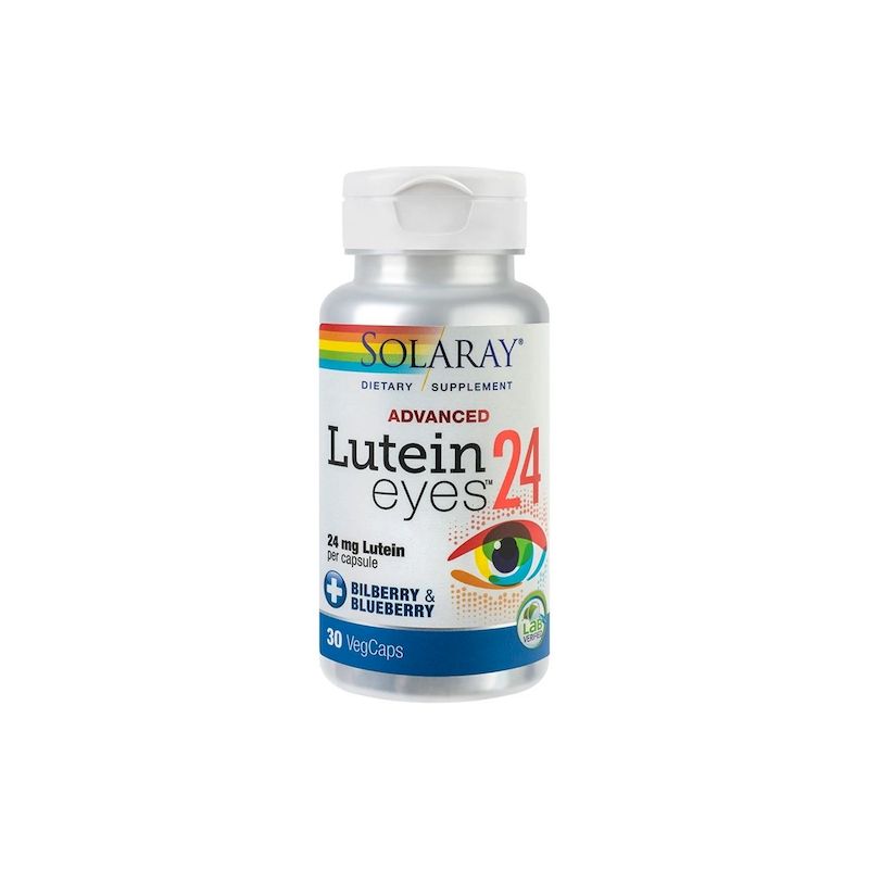 Poza produs Solaray Lutein Eyes Advanced | 30 capsule