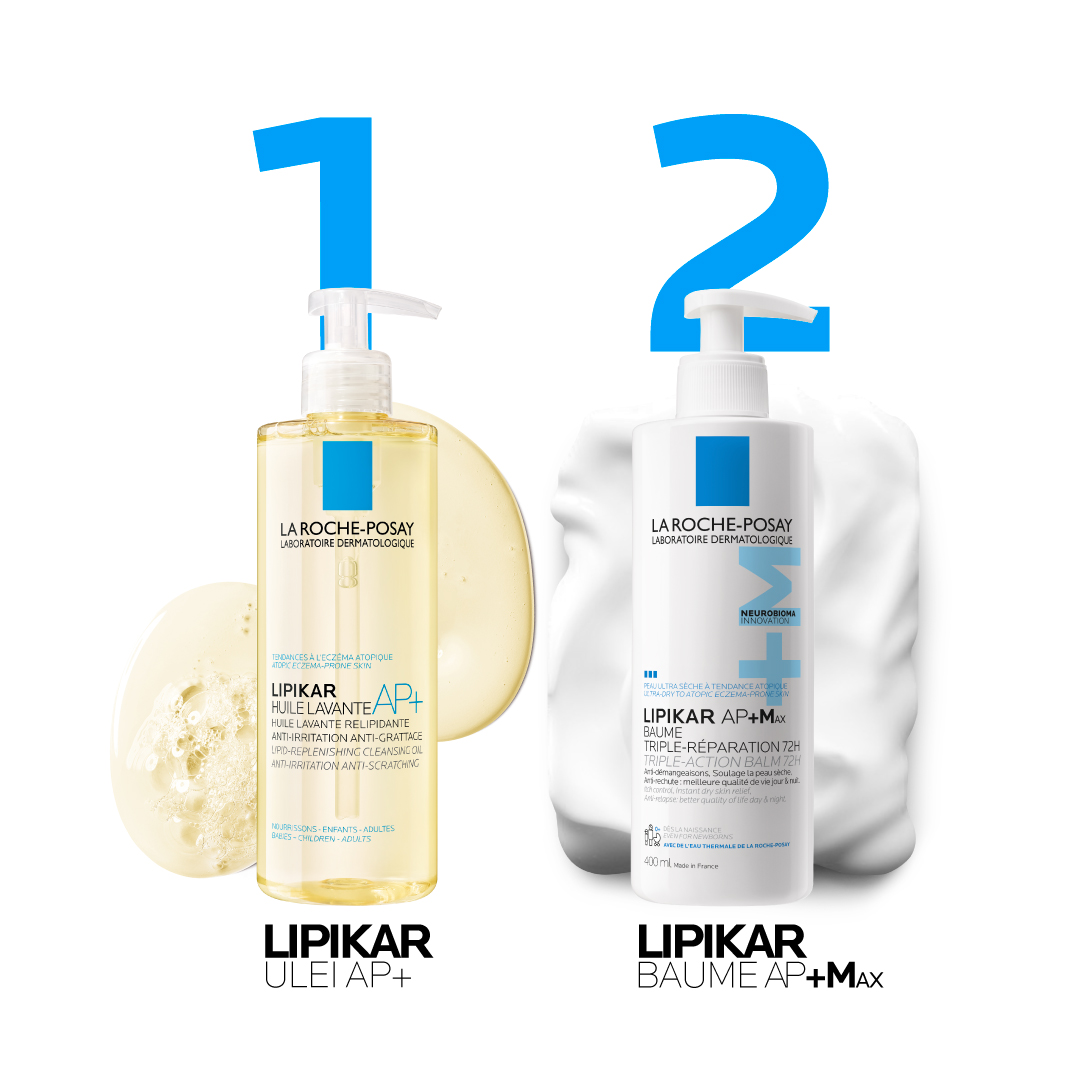 Poza produs Lipikar Baume AP+Max, La Roche-Posay | 400 ml