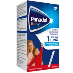 Panadol Baby suspensie orala 24 mg/ml, Haleon | 100 ml