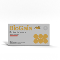 Protectis cu aroma de capsuni | 20 comprimate masticabile