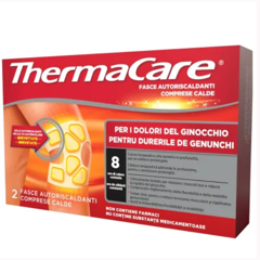 Comprese cu efect de incalzire pentru genunchi Thermacare, Angelini | 2 bucati
