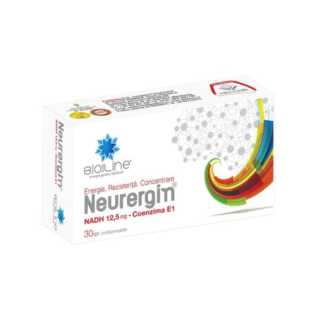 Poza produs Neurergin, Helcor | 30 comprimate