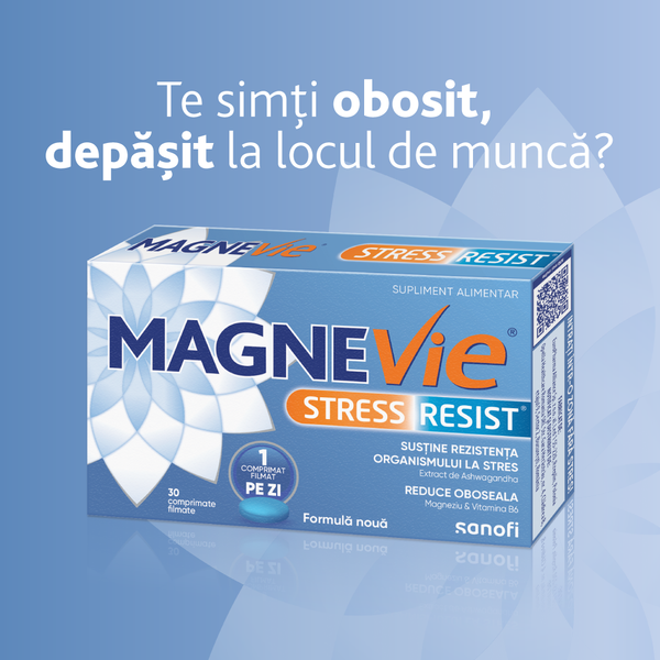 Poza produs MagneVie Stress Resist, Sanofi | 30 comprimate