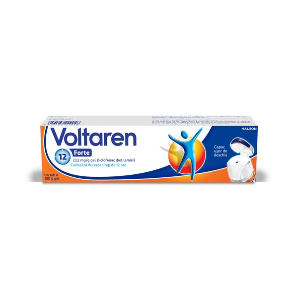 Poza produs Voltaren Forte 23,2 mg/g gel, Haleon | 150 g