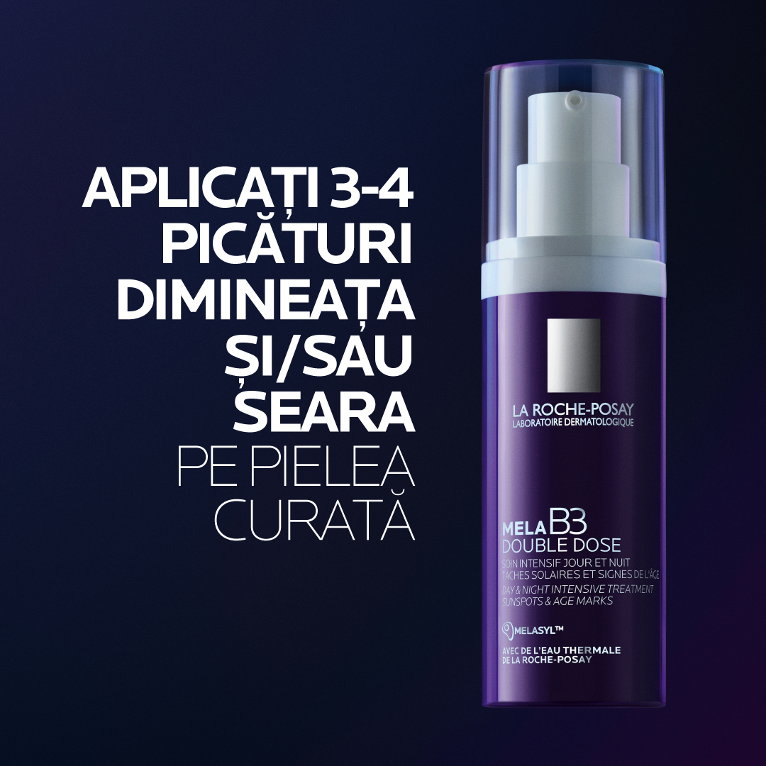 Ser concentrat intensiv anti-pete pigmentare Mela B3 Double Dose, La Roche-Posay | 40 ml — poza produs 10/11