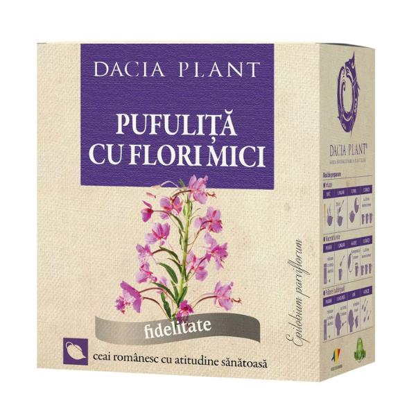 Ceai Pufulita cu flori mici, Dacia Plant | 50 g