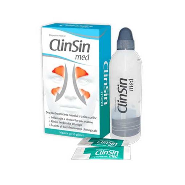 ZDROVIT CLINSIN MED SET IRIGATOR +16PLICURI