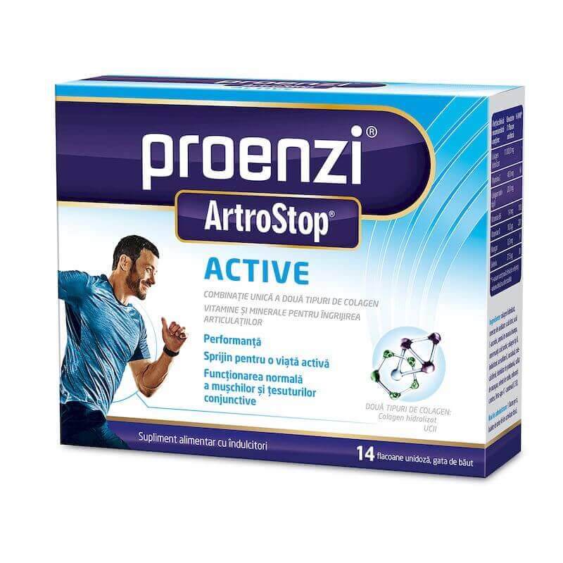 Proenzi Artostop Active lichid, Walmark | 14 flacoane unidoza