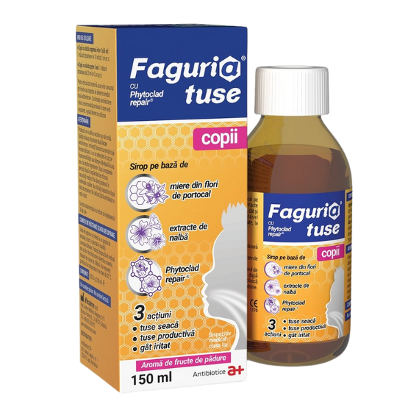 Faguria sirop de tuse pentru copii, Antibiotice | 150 ml
