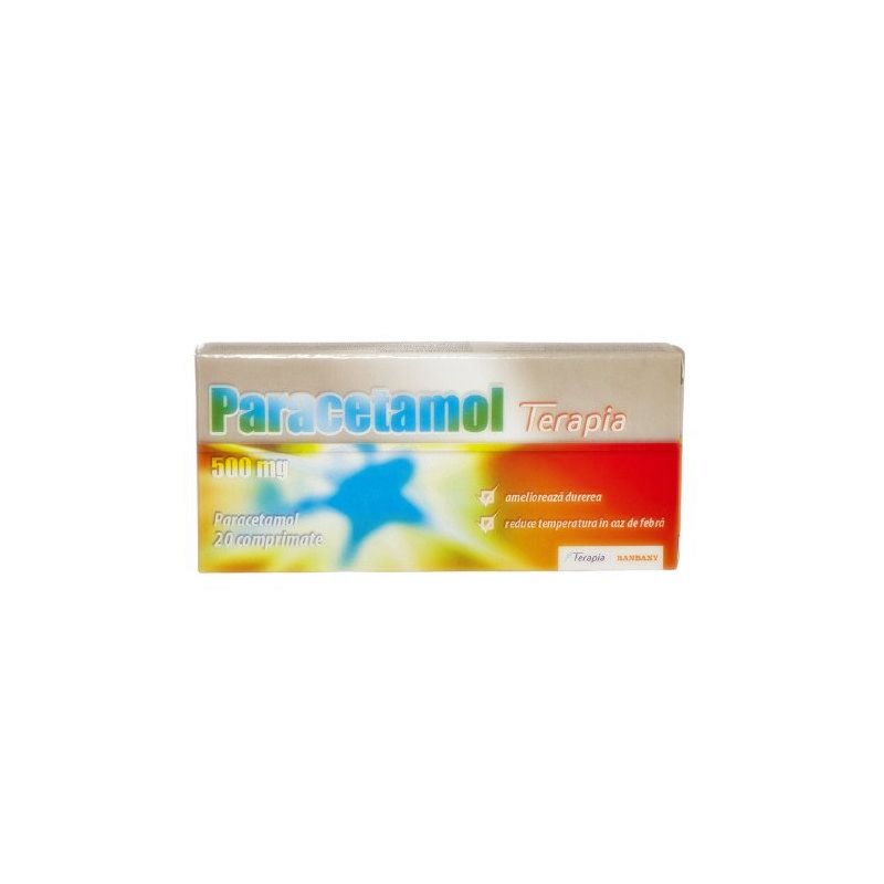 Terapia Paracetamol 500 mg | 20 comprimate