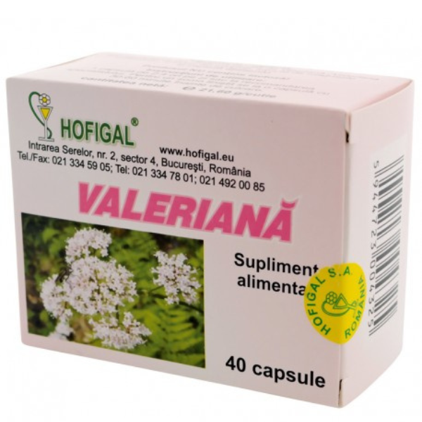 Valeriana, Hofigal | 40  capsule
