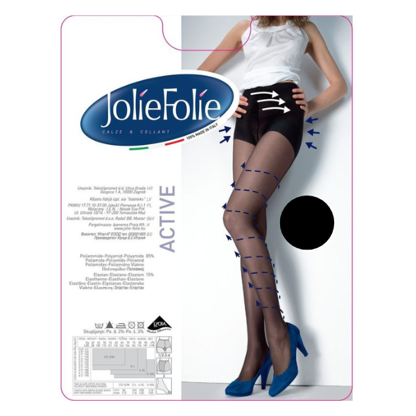 Ciorapi compresivi dama ACTIVE Maxi 40 DEN Negru 5, Calze BC