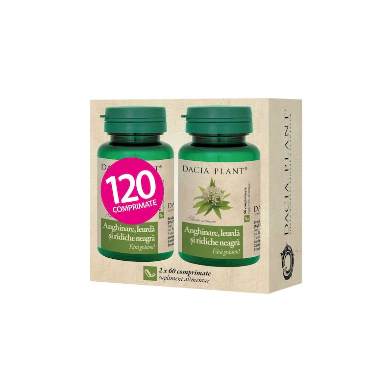 Anghinare, Leurda si Ridiche neagra | 120 comprimate