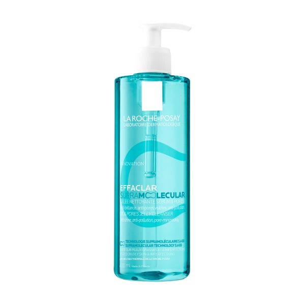 Gel de curatare pentru excesul de sebum Effaclar Supramolecular, La Roche-Posay | 400 ml
