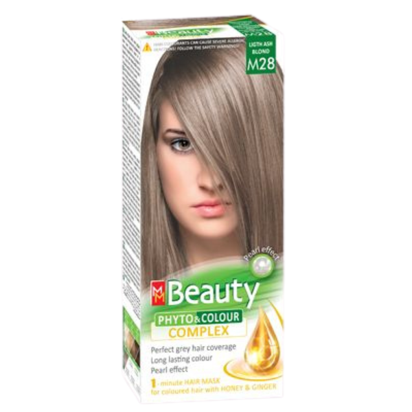 Vopsea par M28 - Blond Cenusiu Deschis, MM Beauty