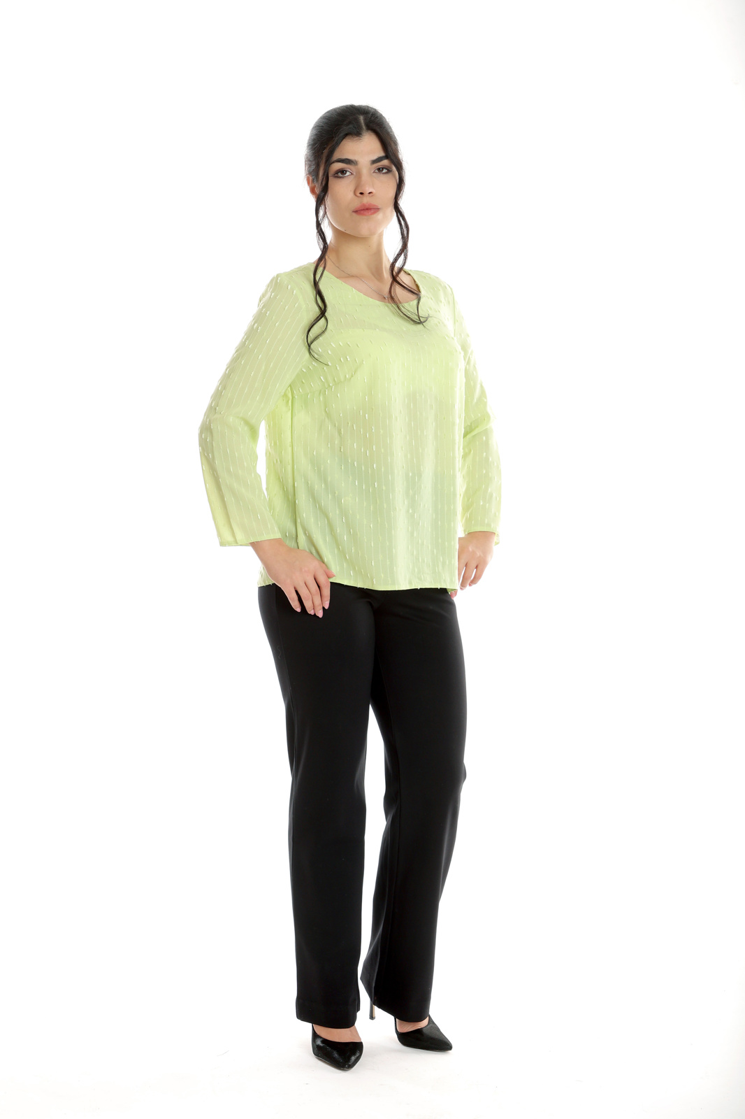 Bluza dama CP24016 vernil, Cesy | marimea S