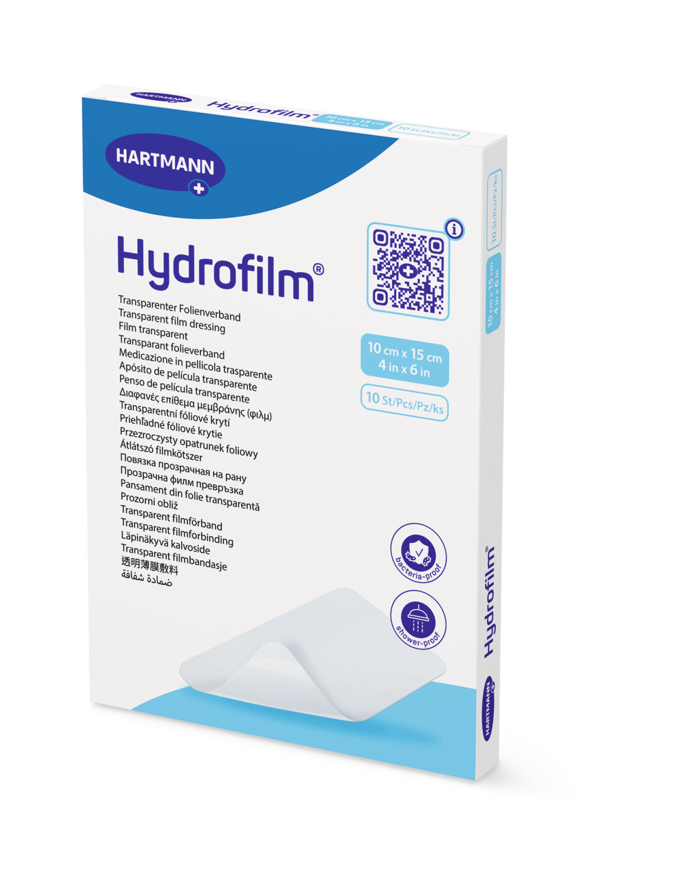 Pansament transparent Hydrofilm, 10 x 15 cm, Hartmann | 10 bucati