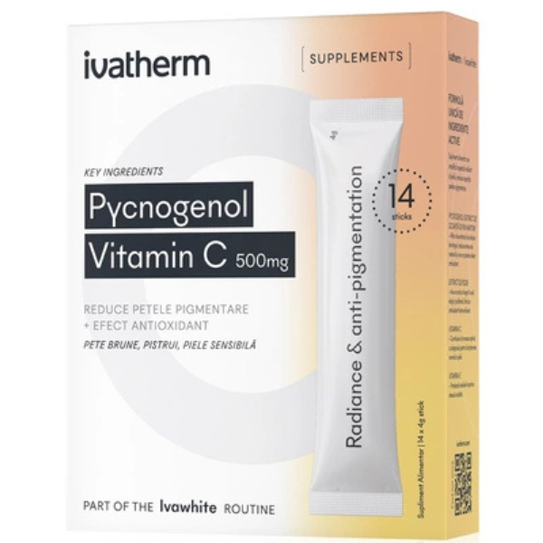 PYCNOGENOL VITAMIN C 500MG X14 PLICURI