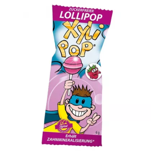 Acadea cu aroma de capsuni XYLIPOP, Miradent | 6 g