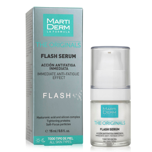 Ser cu acid hialuronic Flash, The Originals, Martiderm | 15 ml
