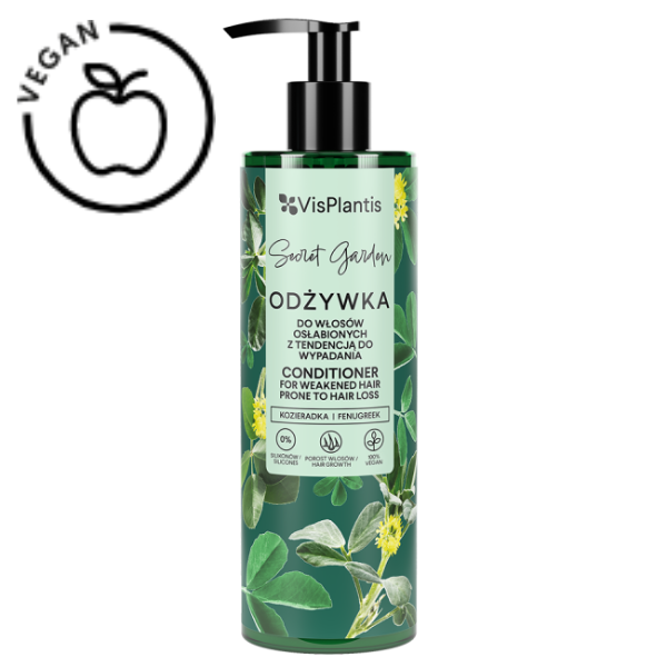 Balsam Vis Plantis pentru par deteriorat cu tendinta de cadere, Green Pharmacy | 400 ml