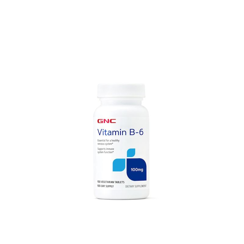 GNC Vitamin B6 100 mg | 100 tablete
