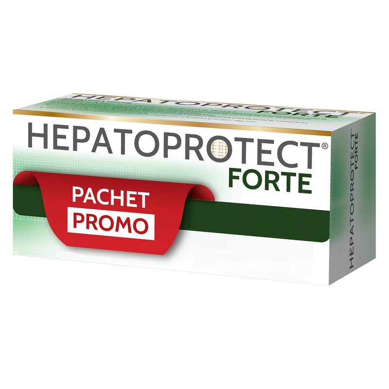Hepatoprotect Forte pachet, Biofarm | 70 comprimate