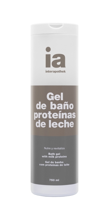 Gel de dus cu proteine din lapte, Interapothek | 750 ml