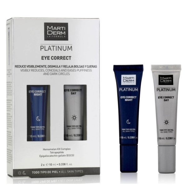 Tratament pentru conturul ochilor Eye-Correct Platinum,  Martiderm | 2x10 ml